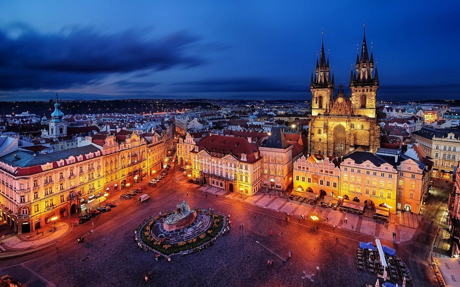 praga3 Perspectiva da Cidade Velha.